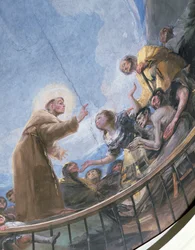 Saint Antoine prêchant (détail)